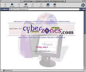 Web Design by CyberZones 